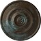 Ekena Millwork Traditional Reece Ceiling Medallion (Canopies up to 5 7/8"), 24 3/8"OD x 1 1/8"P, Bronze Blue Patina CM24REBBS - alternate 1